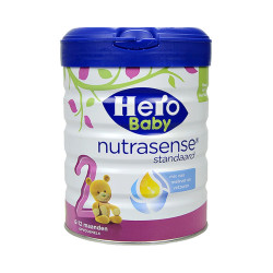 Hero Baby 白金版 婴幼儿配方牛奶粉 2段 800g *2件
