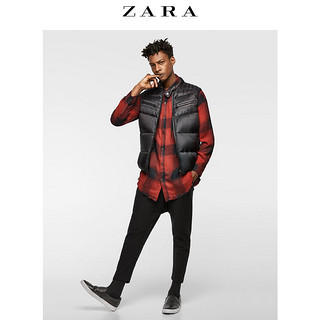 ZARA 02324400600 男士格子衬衫 S