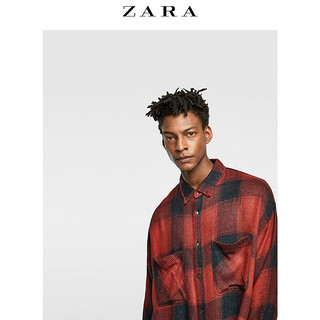 ZARA 02324400600 男士格子衬衫 S