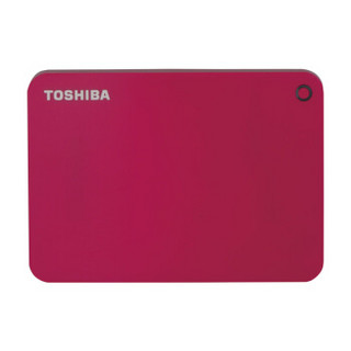 TOSHIBA 东芝 V9 高端系列 2.5英寸 移动硬盘 3TB 红色