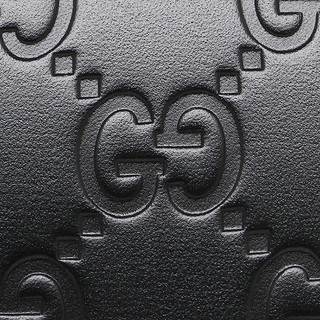GUCCI 古驰 410120 双G压花 女士真皮短款钱包