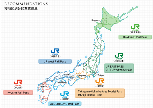 日本新干线JR PASS 7日周游券 