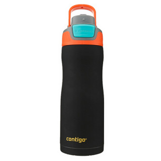 contigo 真空不锈钢运动户外 保温水壶 黑色磨砂款HBC-TRA022 480ml 