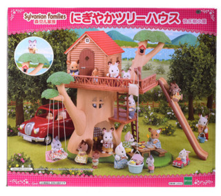 Sylvanian Families 森贝儿家族 SF28828 快乐树小屋（无玩偶）