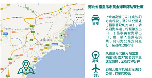529超级乐园日:北戴河黄金海岸Club Med Joyview度假村 高级海景房1晚(含早)