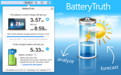 BatteryTruth and battery life – 电池电量、周期预测工具[macOS][￥68→0]