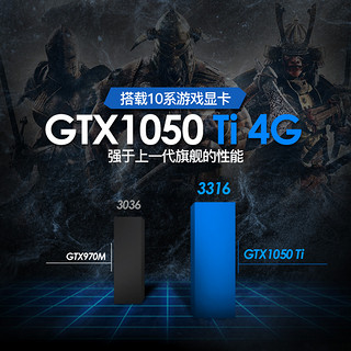 Shinelon 炫龙 毁灭者 15.6英寸笔记本电脑 G5500 1TB+128G GTX1050Ti 4G 