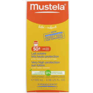 Mustela 妙思乐 婴幼儿防晒隔离霜 SPF50 100ml
