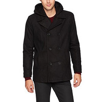 Kenneth Cole New York 446RM678 男士带帽大衣