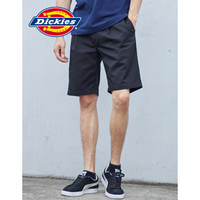 Dickies 帝客 182M40WD04 男士工装阔腿短裤 黑色 28/160 