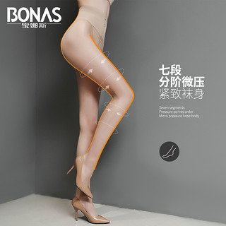  BONAS 宝娜斯 nice袜 薄款丝袜4双装