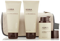 AHAVA 圣爱 男士护肤三件套（剃须膏100ml+洁面100ml+保湿霜50ml）亚马逊海外购