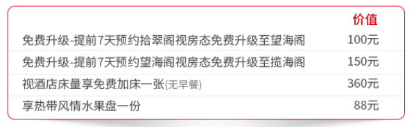 三亚御海棠豪华精选酒店1晚含早+双人下午茶+接送机+亲子大礼包