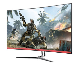 Huntkey 航嘉 X3271CK 曲面显示器 144hz 31.5英寸