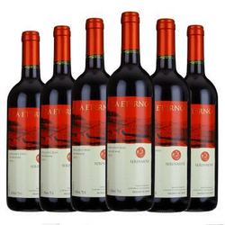西班牙进口红酒 艾拉提诺红葡萄酒 750ml*6瓶 *2件+凑单品