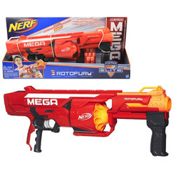 Hasbro 孩之宝 NERF 热火 B1269 超级战士发射器（红色） +Hasbro 孩之宝 星球大战 B2914 E7伸缩光剑