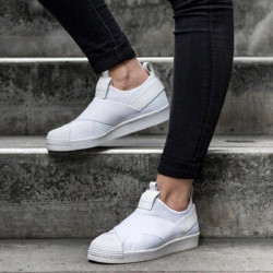 adidas 阿迪达斯 SUPERSTAR系列 SLIP ON 女款运动鞋    
