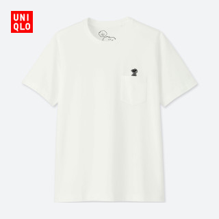 UNIQLO 优衣库 UT KAWS X PEANUTS 407351 男士口袋T恤