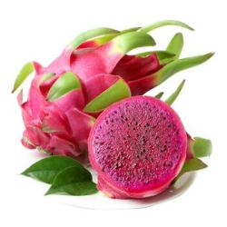 苏洪鲜食 越南红心火龙果 单果约350g 6个*5件+广西百香果 6个*2件