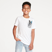 OLD NAVY 适妙趣图案口袋短袖T恤