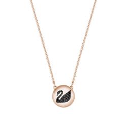 SWAROVSKI 施华洛世奇 5382446 HALL SWAN 天鹅圆点项链 *3件