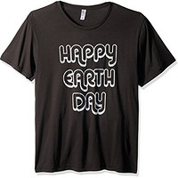 ALTERNATIVE Happy Earth Day 男士有机纯棉T恤 S