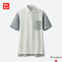 UNIQLO 优衣库 JWA PJ 409784 男士麻棉衬衫