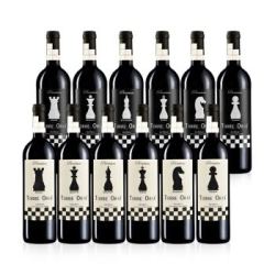 Vina Inigo 宜兰树 DO 奥兰国际象棋干红葡萄酒750ml*12瓶