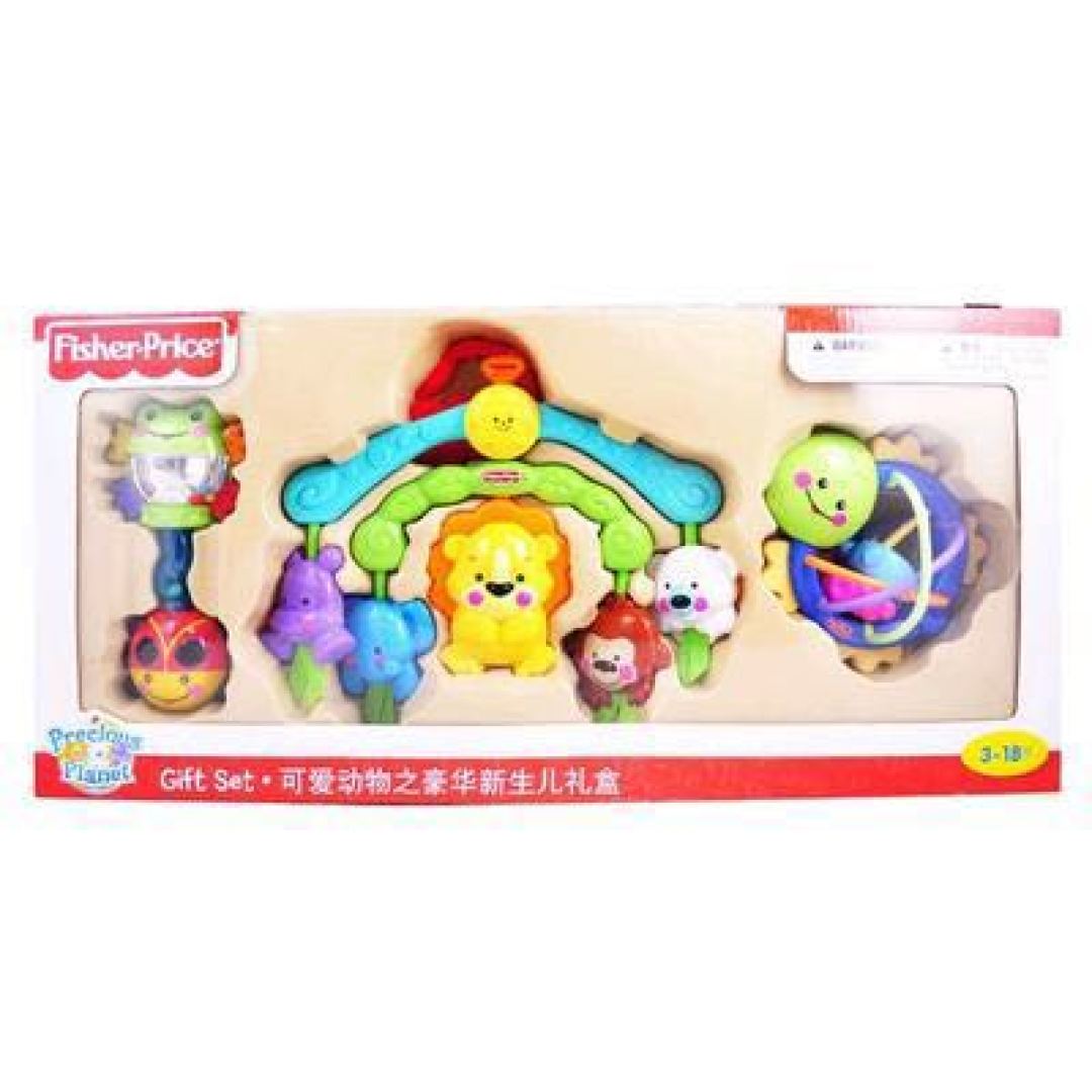 #原创新人#小honey的第一件玩具—Fisher Price 费雪 X7169 新生儿礼盒