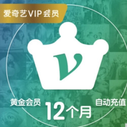 官方直充爱奇艺黄金vip会员12个月直充