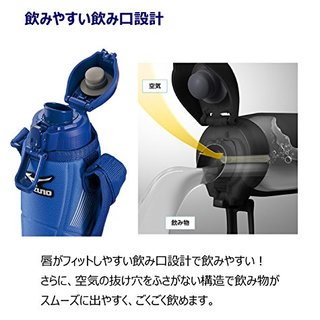 ZOJIRUSHI 象印 美津浓合作款 SD-FX15 不锈钢真空保冷水壶 1.5L