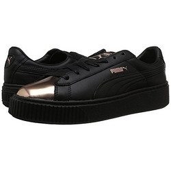 PUMA 彪马 Basket Platform Metallic 女款休闲鞋