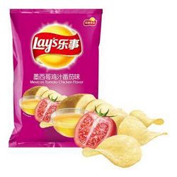 乐事（Lay's）薯片 零食 休闲食品 多种口味，包含樱花味70g，满199减100 *17件