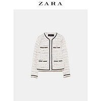 ZARA 02790692070 女款斑纹休闲西装 