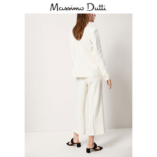  Massimo Dutti 06039796712 修身款绉绸西装外套