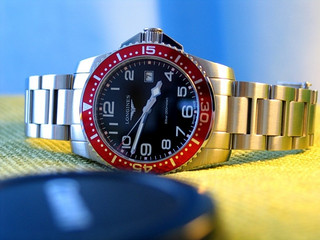 LONGINES 浪琴 HydroConquest 康卡斯潜水系列 L3.689.4.59.6 男士时装腕表