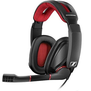 SENNHEISER 森海塞尔 GSP 350 耳罩式头戴式降噪有线耳机 黑色 USB口