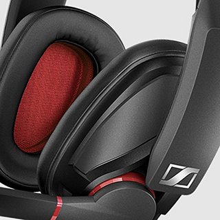 SENNHEISER 森海塞尔 GSP 350 耳罩式头戴式降噪有线耳机 黑色 USB口