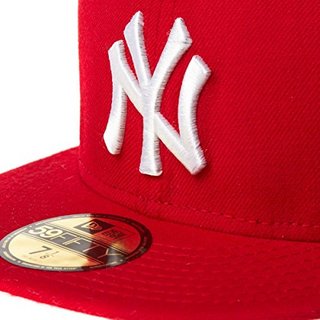 NEW ERA Mlb New York Yankees 纽约扬基棒球队 男士平檐非调节棒球帽 7 1/2