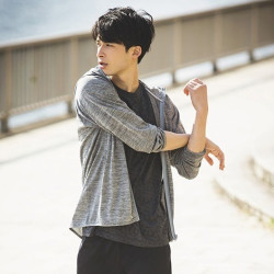 优衣库 UNIQLO 优衣库 404149 DRY-EX 男士连帽拉链开衫