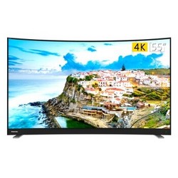 京东PLUS会员：TOSHIBA 东芝 55U6780C 55英寸 4K 曲面  液晶电视