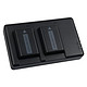 沣标（FB） 沣标(FB)索尼微单相机电池，用于索尼A6000，a6300，A7M2等 FW50双电双充套装+凑单品