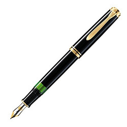 Pelikan 百利金 钢笔 M800 黑绿色 EF尖 单支装