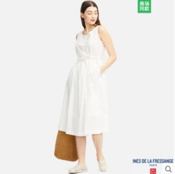 UNIQLO 优衣库 IDLF 405567 绣花连衣裙(无袖)