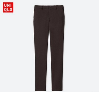 UNIQLO 优衣库 402762 男士高弹力紧身无褶长裤  