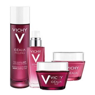 VICHY 薇姿 理想新肌 焕能保湿套装（爽肤水100ml+精华30ml+面霜50ml+晚霜50ml）