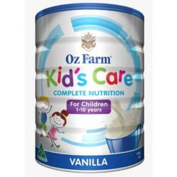 Oz Farm Kids Care儿童全面营养成长奶粉 1~10岁 香草味 900g