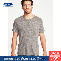 OLD NAVY 222326 男士亚麻混纺亨利衫 M