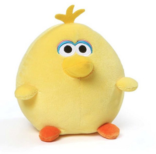 GUND Sesame Street芝麻街蛋形玩具大鸟毛绒玩具-高6 英寸(15cm) *2件