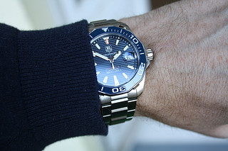 TAG Heuer 泰格豪雅 Aquaracer 竞潜 WAY211C.BA0928 男士机械腕表